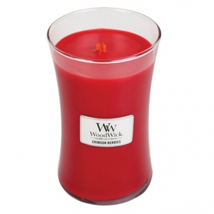 WoodWick Scented candle vase Crimson Berries 609 g 