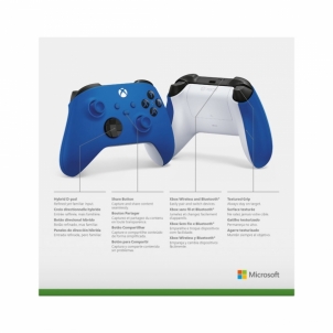 Žaidimų vairalazdė Microsoft XBOX Series Wireless Controller shock blue