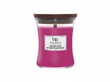 Žvakė WoodWick Scented candle vase medium Wild Berry & Beets 275 g 