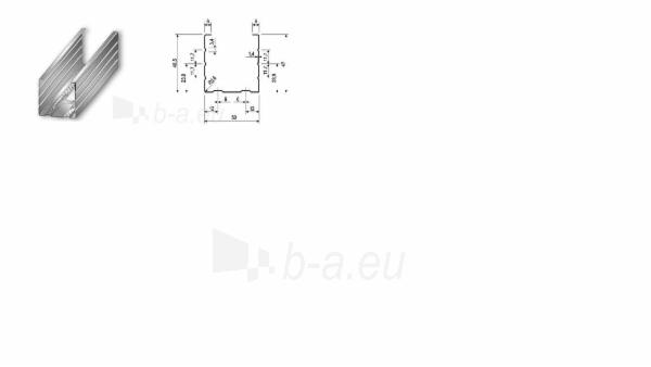 Profilis CW-50/50 3,50 m (0,5 mm) paveikslėlis 1 iš 1