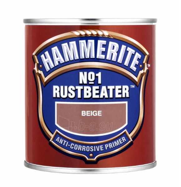 Primer HAMMERITE RUSTBEATER Nr1 brown 500ml paveikslėlis 1 iš 1