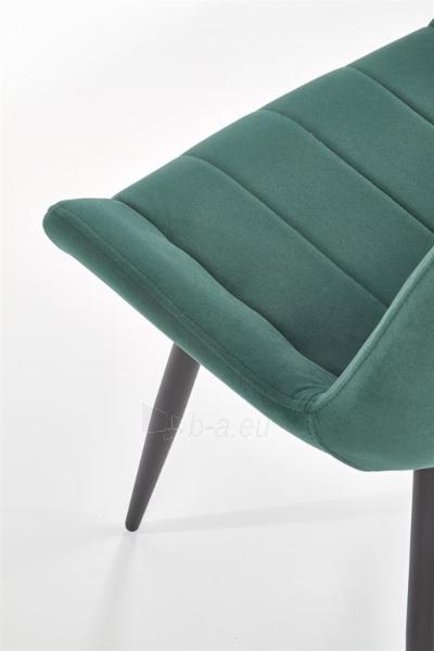 Dining chair K-388 dark green paveikslėlis 6 iš 11