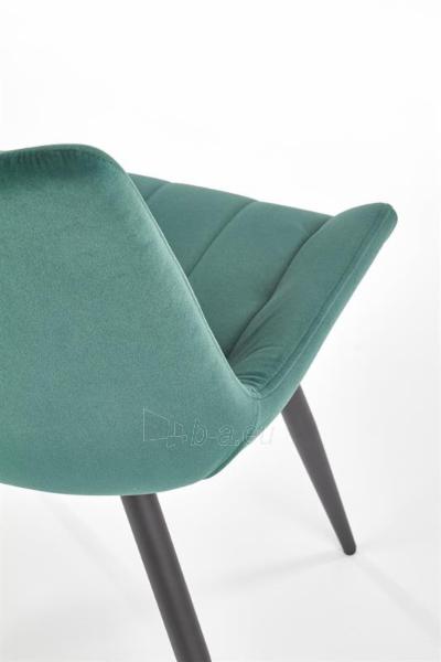 Dining chair K-388 dark green paveikslėlis 8 iš 11