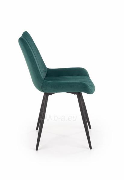 Dining chair K-388 dark green paveikslėlis 7 iš 11