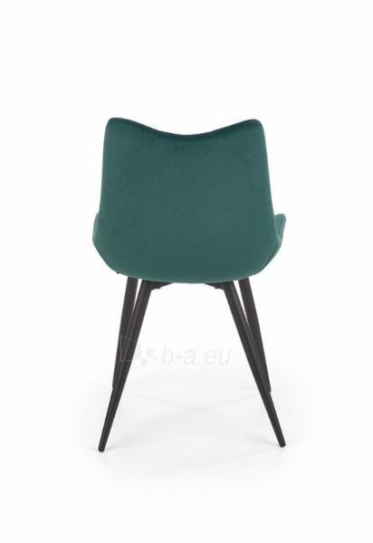 Dining chair K-388 dark green paveikslėlis 5 iš 11