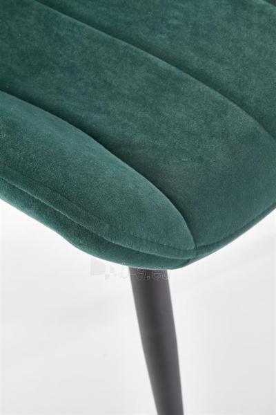 Dining chair K-388 dark green paveikslėlis 4 iš 11