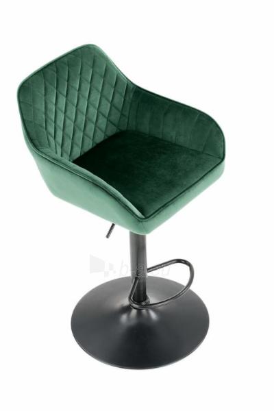 Bar chair H-103 tamsiai green paveikslėlis 7 iš 10