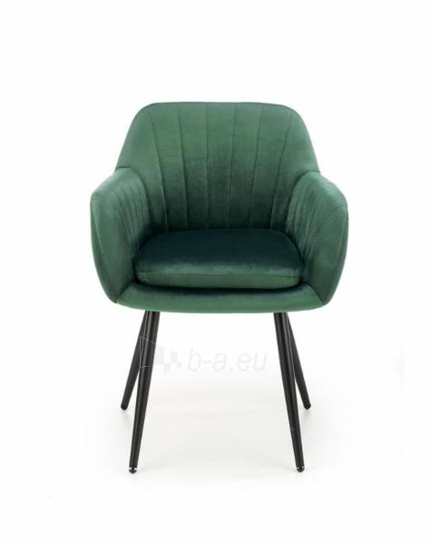 Valgomojo kėdė K-429 tamsiai zaļš paveikslėlis 5 iš 7