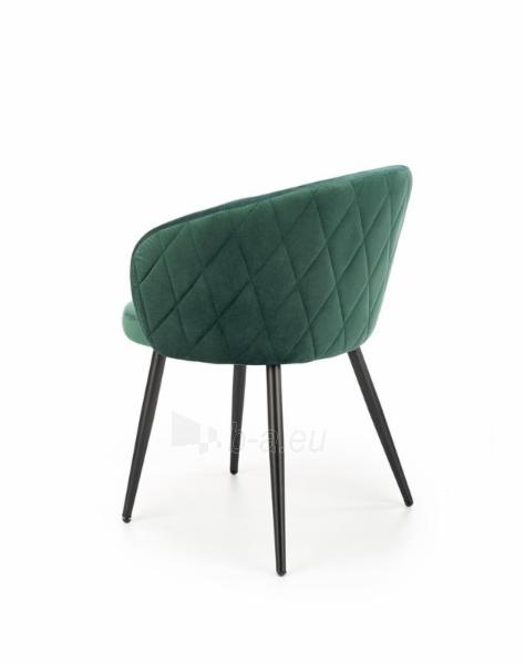 Dining chair K-430 dark green paveikslėlis 5 iš 5