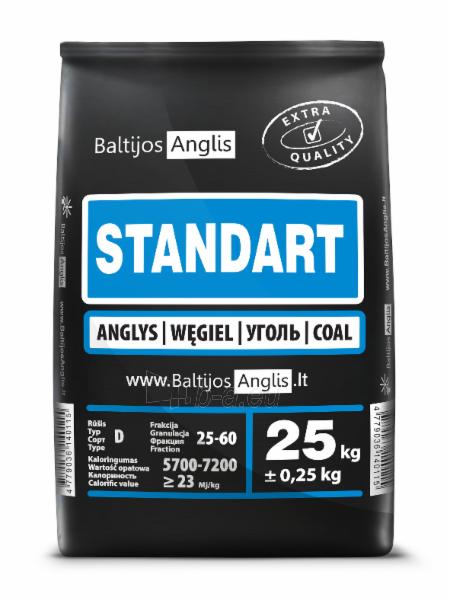 Akmens anglys STANDART 25-60mm, 25 kg paveikslėlis 1 iš 2