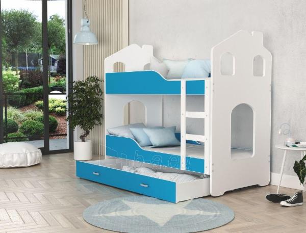 Vaikiška Double bed Bed Dominik Domek 1608 paveikslėlis 6 iš 7