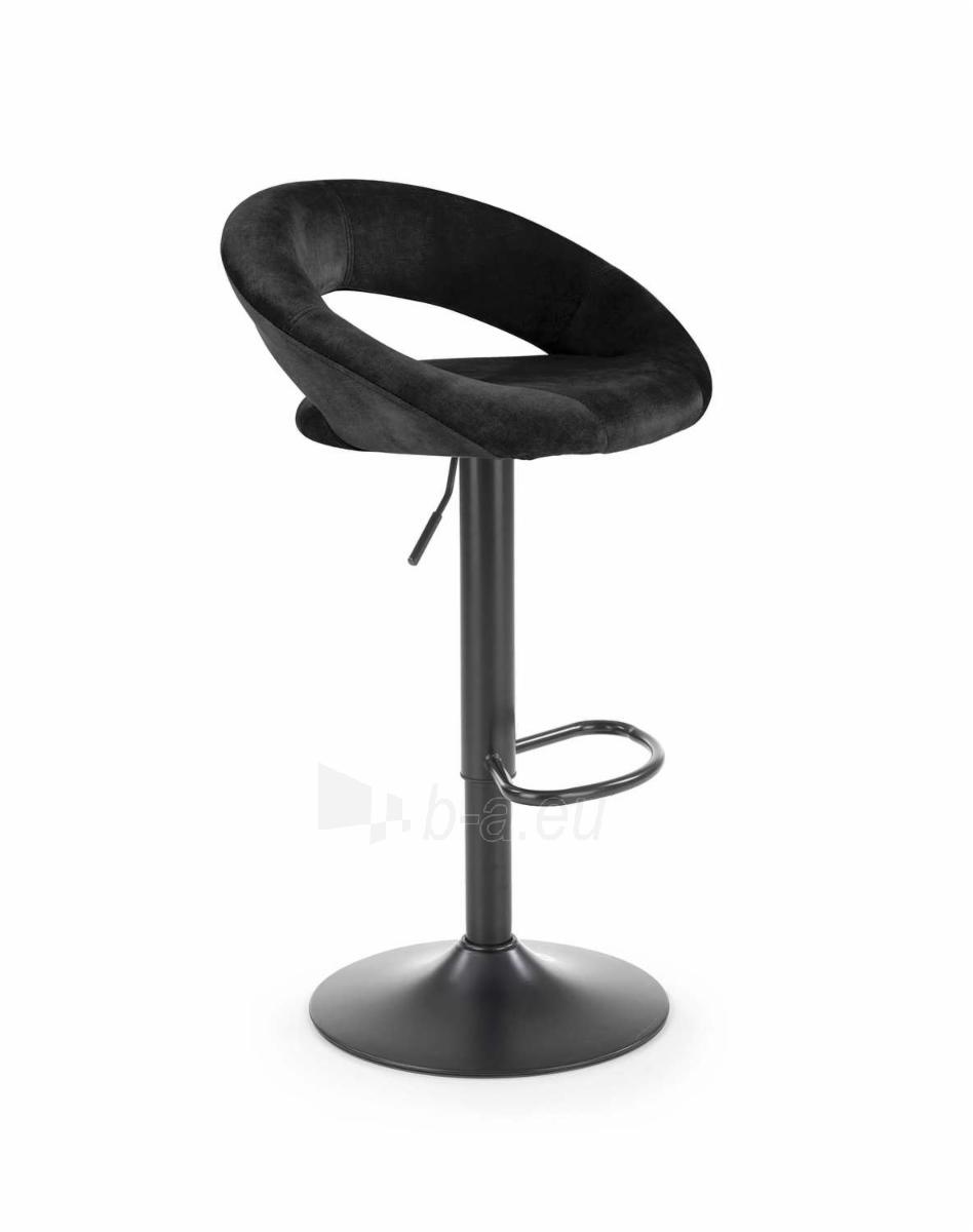 Bar chair H-102 black paveikslėlis 1 iš 2