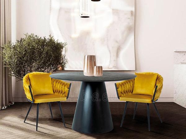 Dining chair Nuvo Velvet grey paveikslėlis 2 iš 4