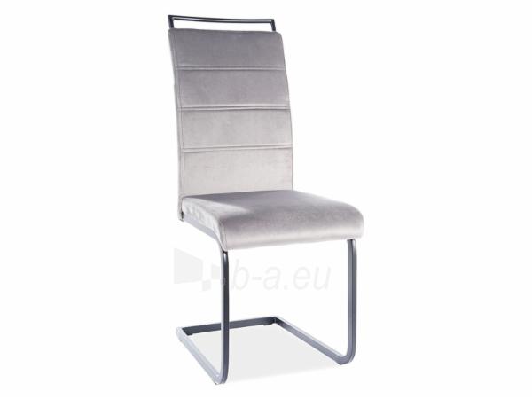 Chair H-441 Velvet grey paveikslėlis 1 iš 4