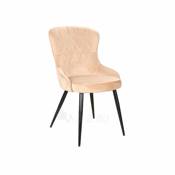 Dining chair Lotus Velvet cream paveikslėlis 1 iš 1