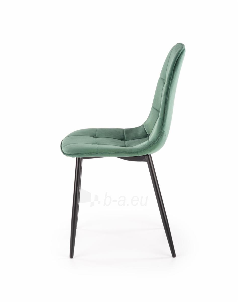 Dining chair K-417 dark green paveikslėlis 4 iš 8