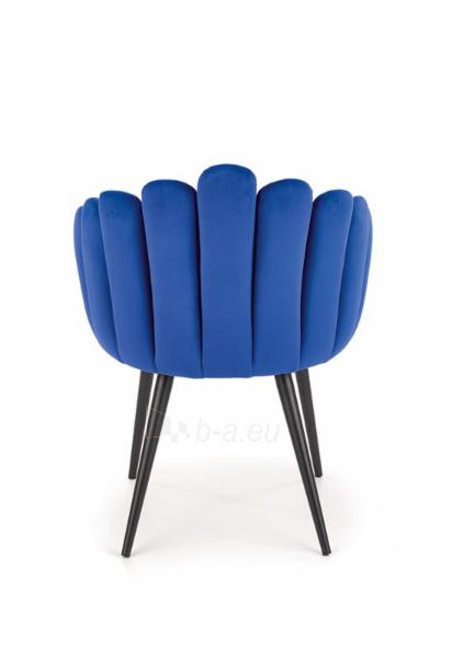 Dining chair K-410 dark blue paveikslėlis 10 iš 11