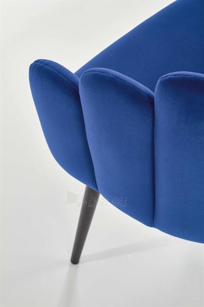 Dining chair K-410 dark blue paveikslėlis 9 iš 11