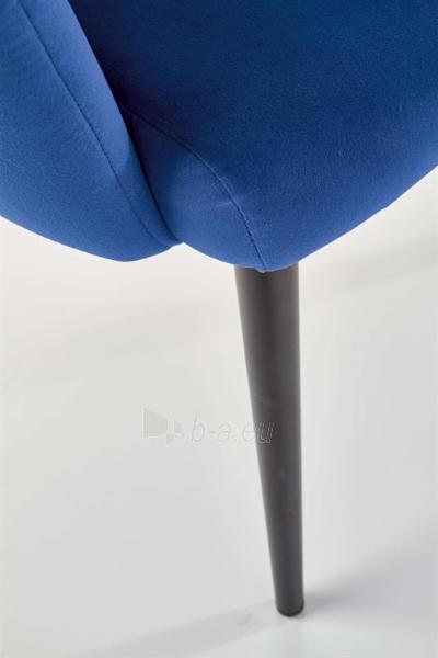 Dining chair K-410 dark blue paveikslėlis 4 iš 11