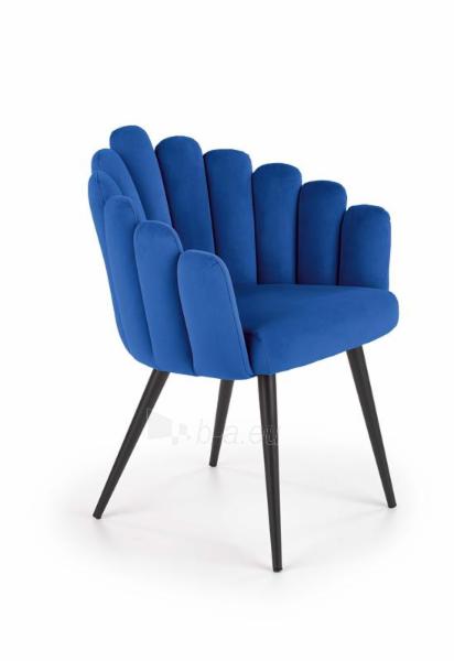 Dining chair K-410 dark blue paveikslėlis 1 iš 11