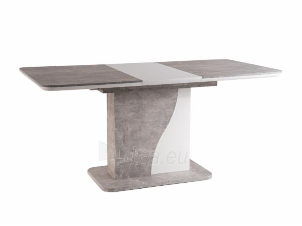 Valgomojo Table Syriusz betonas/balta matinė paveikslėlis 1 iš 1