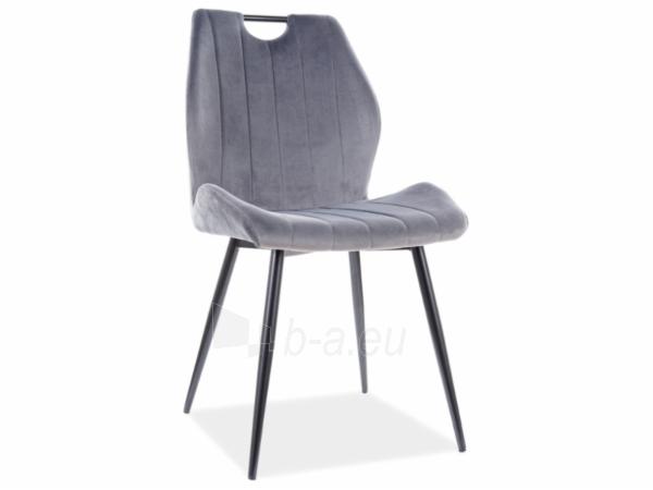 Dining chair Arco Velvet grey paveikslėlis 1 iš 1