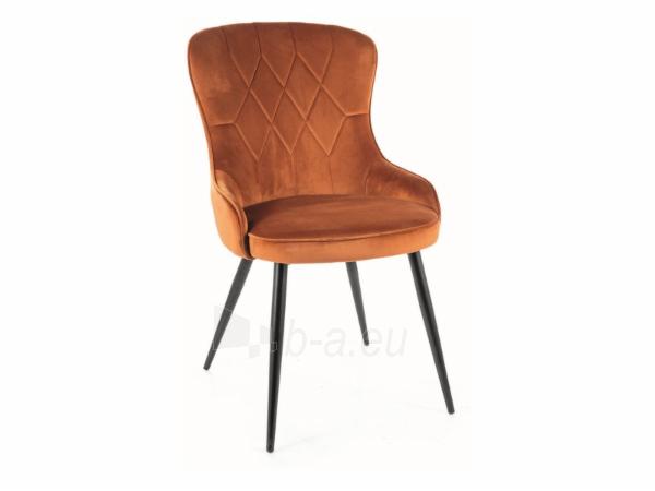 Dining chair Lotus Velvet cinnamon paveikslėlis 1 iš 1