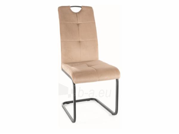 Dining chair Axo Velvet sand paveikslėlis 1 iš 1