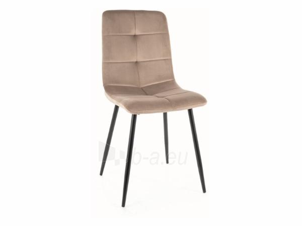 Dining chair Ivo Velvet sand paveikslėlis 1 iš 1