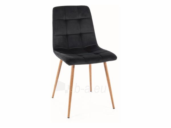 Chair Mila D Velvet black paveikslėlis 1 iš 1