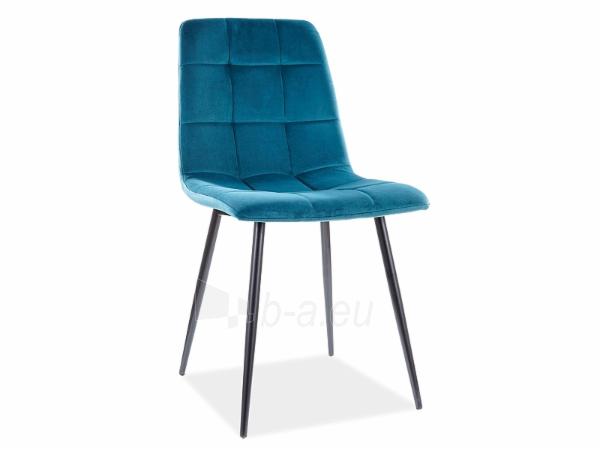 Chair Mila Velvet turquoise paveikslėlis 1 iš 1