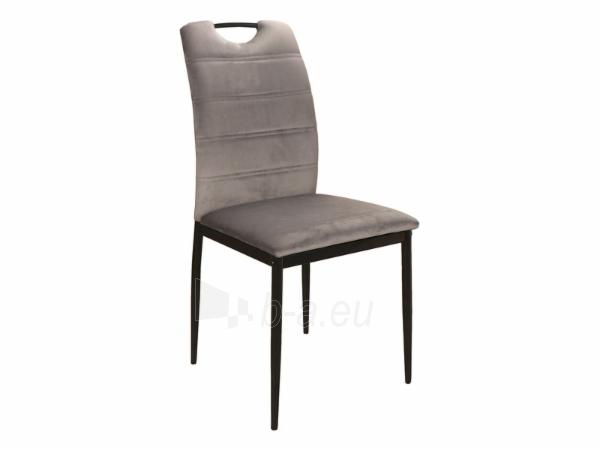 Chair Rip Velvet grey paveikslėlis 1 iš 1