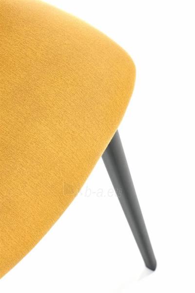 Dining chair K470 mustard / dark grey paveikslėlis 2 iš 6