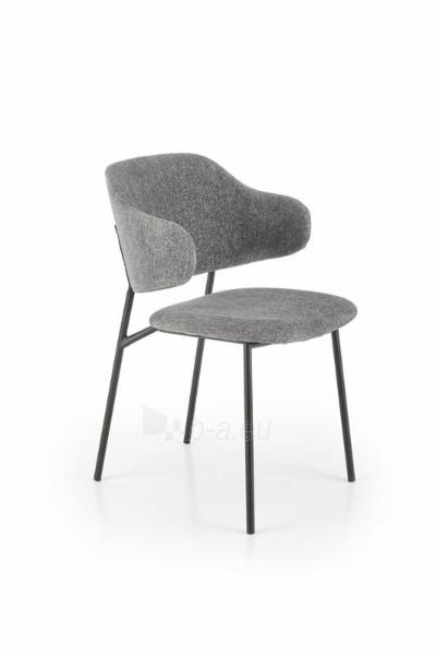 Dining chair K-497 grey paveikslėlis 1 iš 5