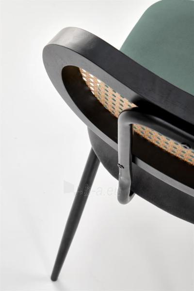 Dining chair K503 dark green paveikslėlis 2 iš 5