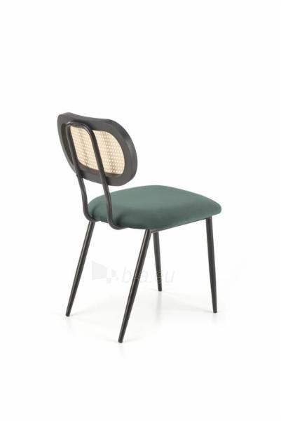 Dining chair K503 dark green paveikslėlis 5 iš 5