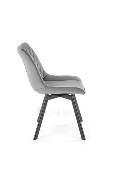 Dining chair K520 black / grey paveikslėlis 2 iš 5