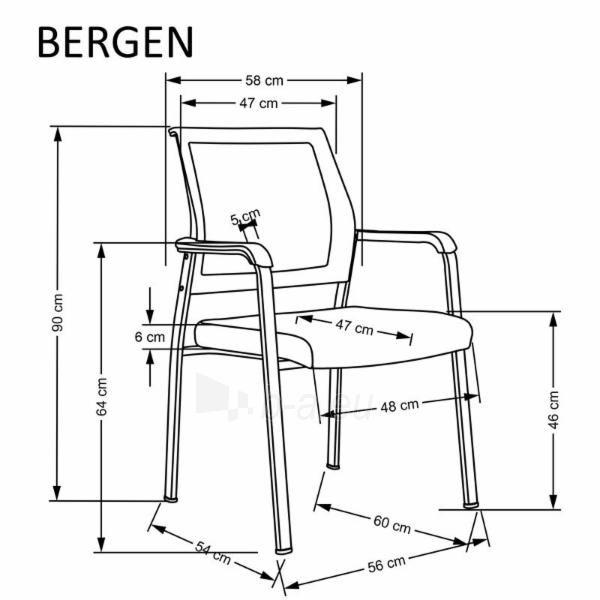 Biuro kėdė Bergen paveikslėlis 2 iš 10