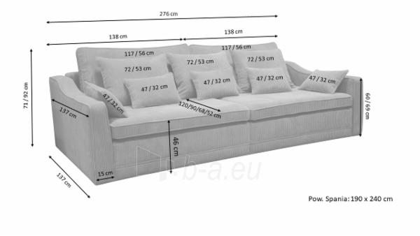 Sofa-lova Evora RP paveikslėlis 32 iš 94