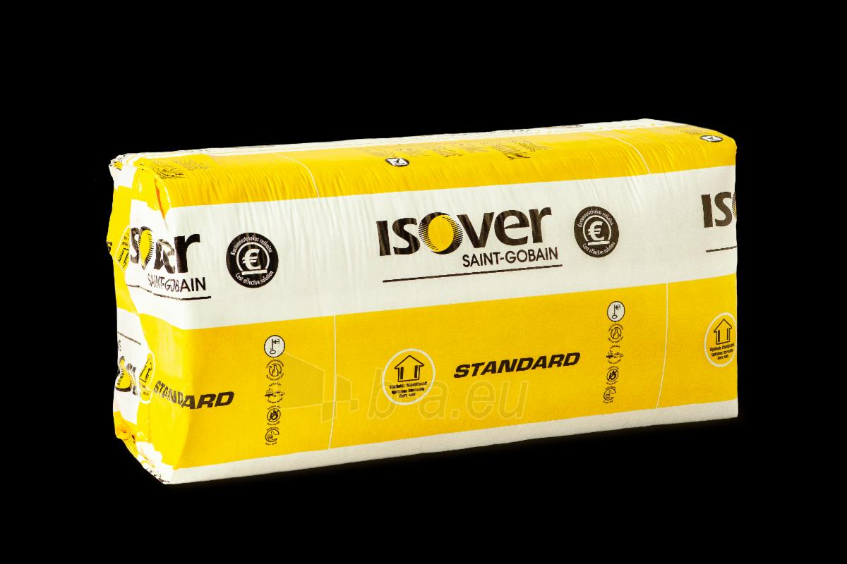 Vata Isover STANDARD 565x1170mm, storis 100 mm (pak. 6,61 k.m / 0,661 kub.m) paveikslėlis 1 iš 1