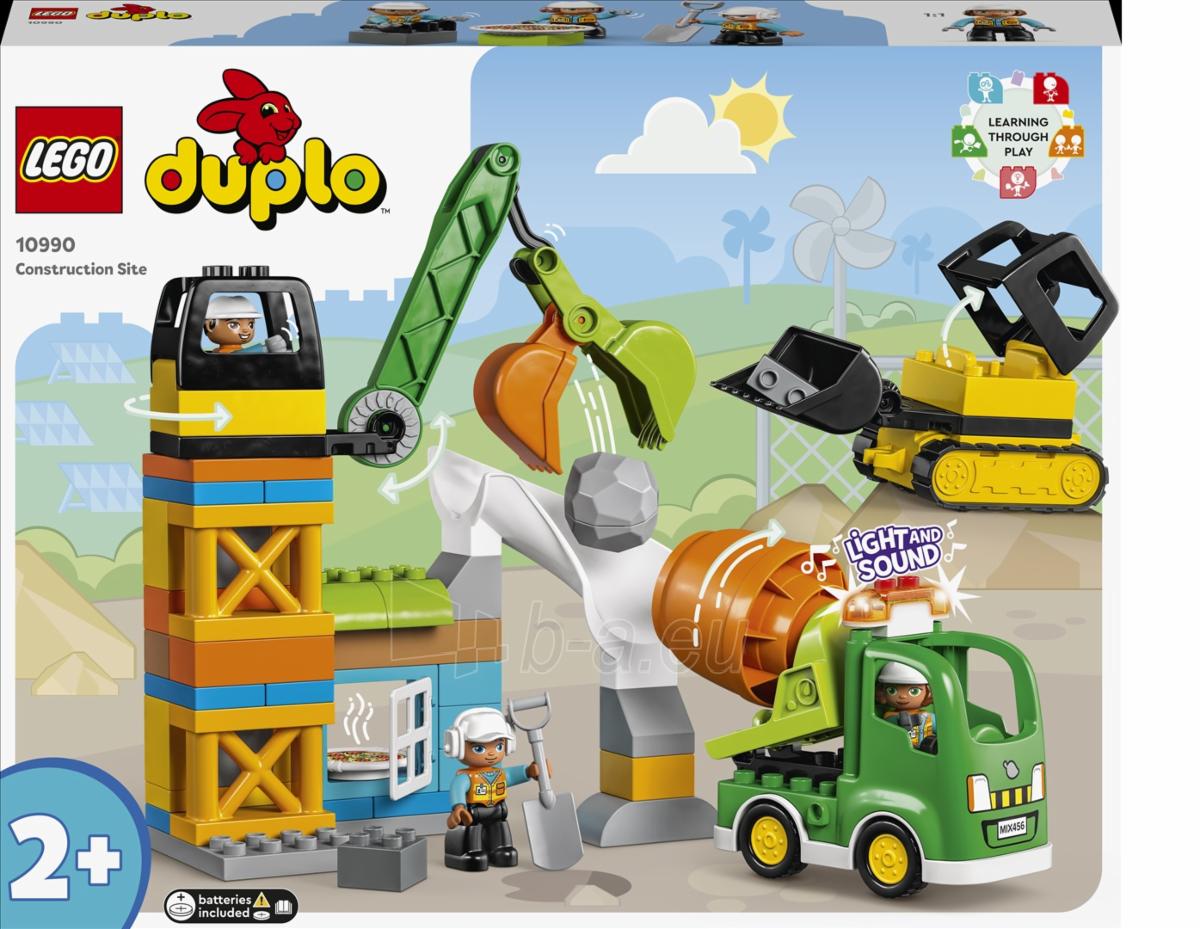 konstruktorius LEGO DUPLO Town Statybų aikštelė 10990 paveikslėlis 1 iš 5