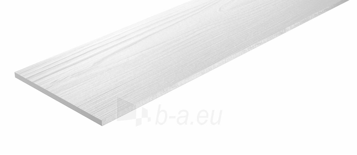 Fibrocementinė dailylentė Hardie® Plank (Arctic White) medžio imitacija paveikslėlis 1 iš 3