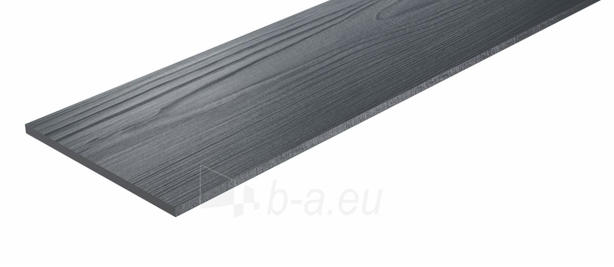 Fibrocementinė dailylentė Hardie® Plank (Anthracite Grey) medžio imitacija paveikslėlis 1 iš 2