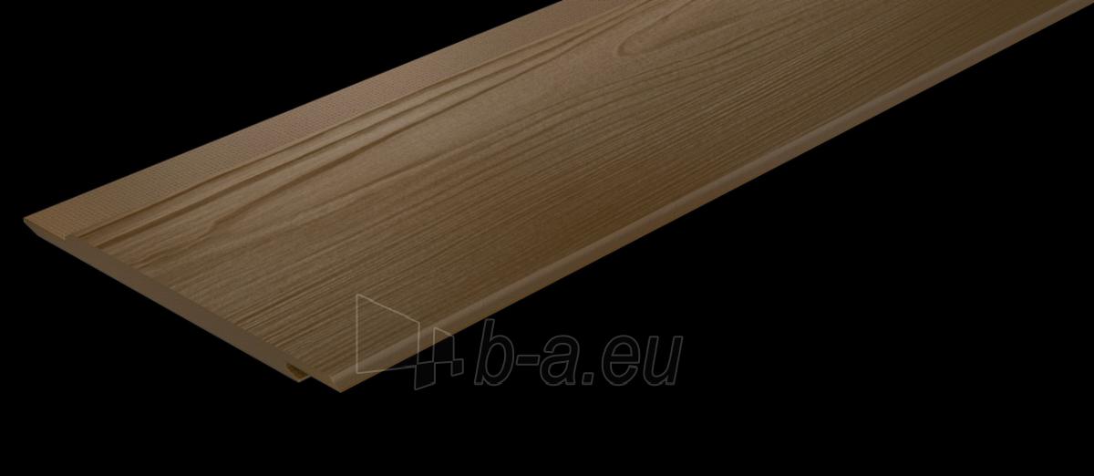 Fibrocementinė dailylentė Hardie® Plank VL Click (Chestnut Brown) medžio imitacija paveikslėlis 1 iš 2