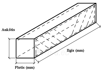 BAUROC lintel 1200x200x200 paveikslėlis 2 iš 2