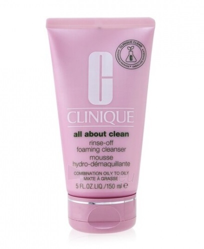 Clinique Rinse Off Foaming Cleanser Cosmetic 150ml paveikslėlis 1 iš 1