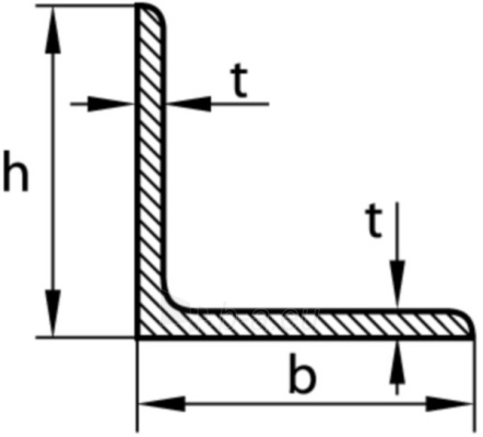 Angle steel 30x30x3 S235JR+AR paveikslėlis 1 iš 1