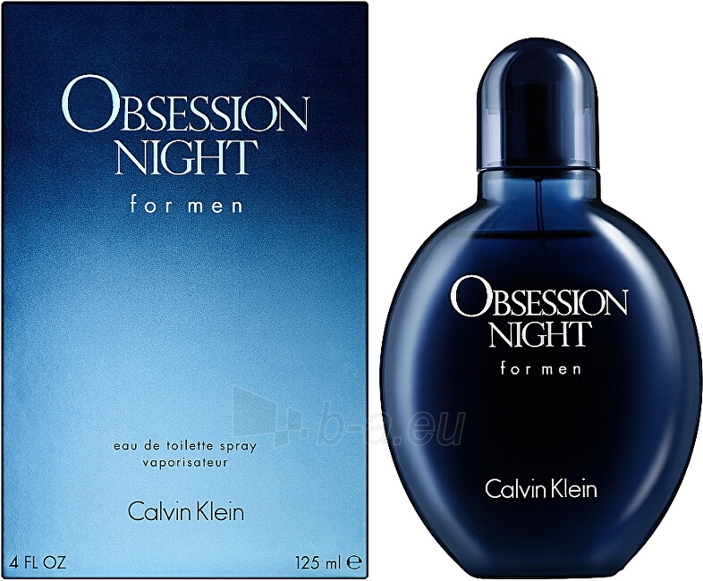 Tualetinis vanduo Calvin Klein Obsession Night EDT 125ml paveikslėlis 1 iš 1