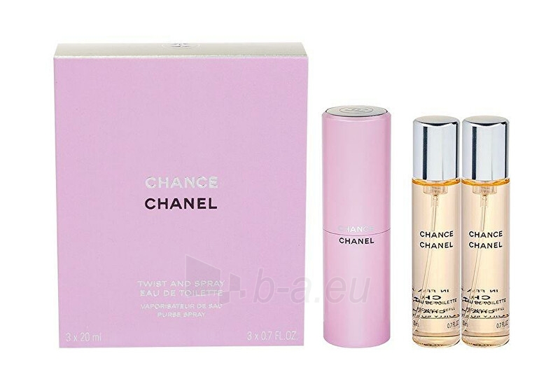 Tualetinis vanduo Chanel Chance EDT 3x20ml paveikslėlis 1 iš 1