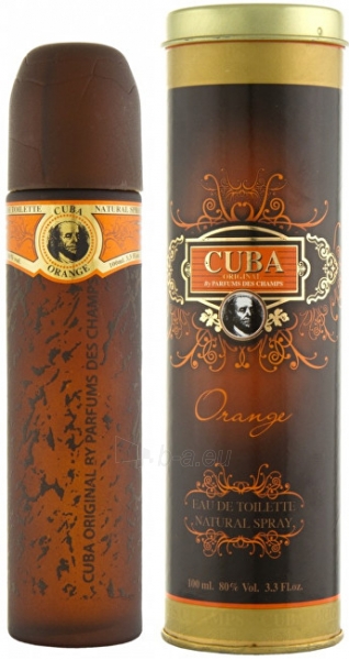 Tualetinis vanduo Cuba Orange EDT 100ml paveikslėlis 1 iš 2